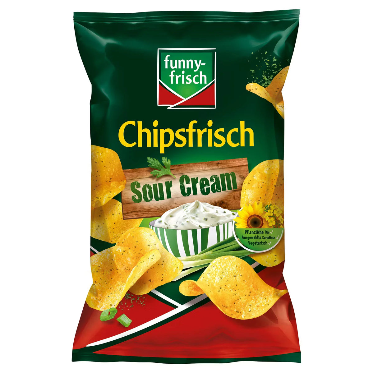 Chipsfrisch 150 g, Sour Cream & Wild Onion