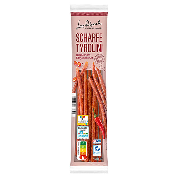 Tyrolini 90 g, Scharf