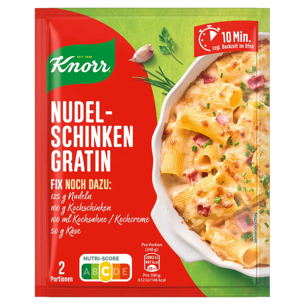 Knorr Fix, Nudel-Schinken-Gratin 32 g