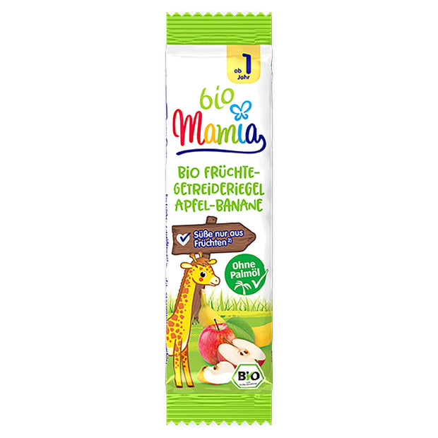 Bio-Früchteriegel 25 g, Apfel-Banane