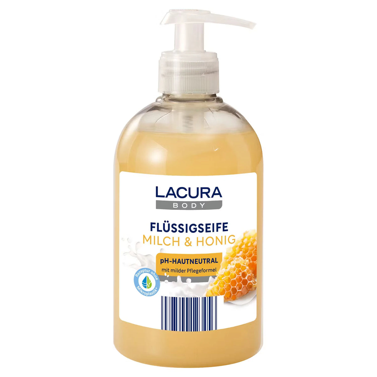 Flüssigseife 500 ml, Milch & Honig