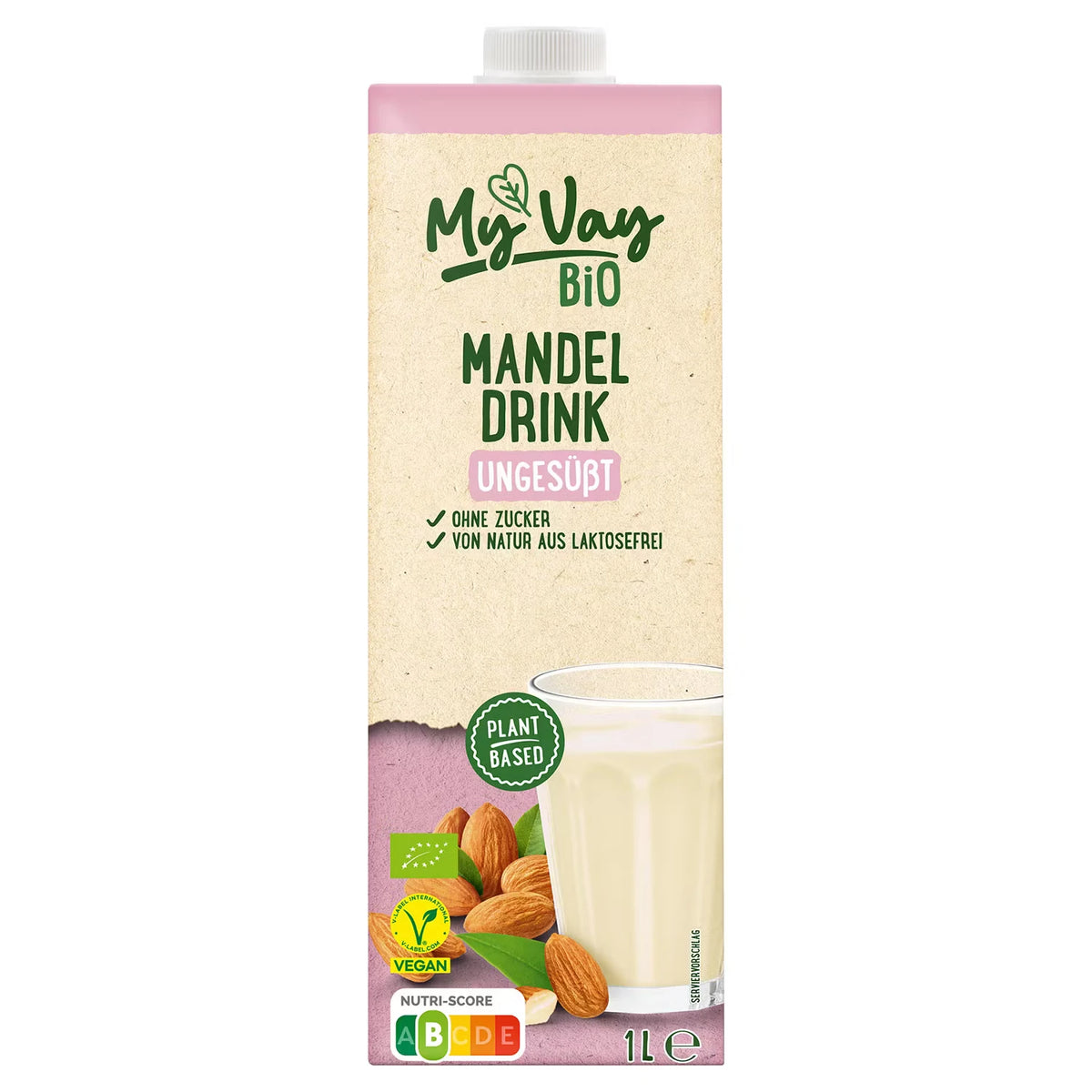 Bio-Mandeldrink 1 l, Ungesüßt