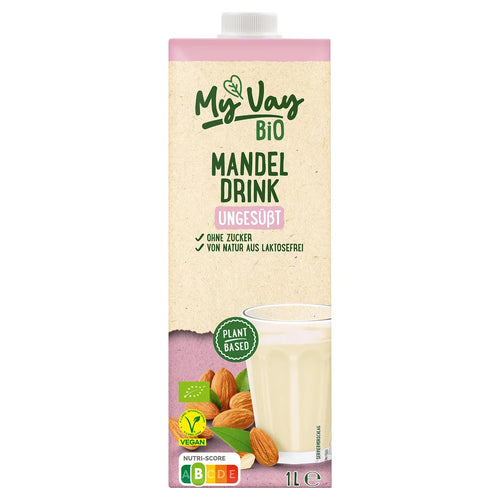 Bio-Mandeldrink 1 l, Ungesüßt