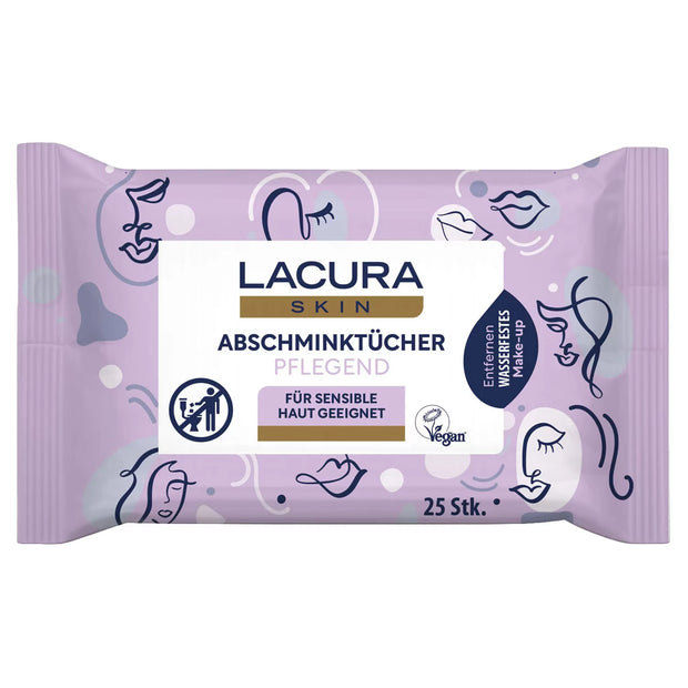 Abschminktücher 25 Stück, Soft