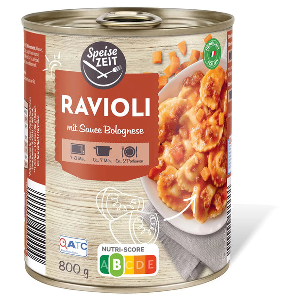 Ravioli 800 g, Bolognese