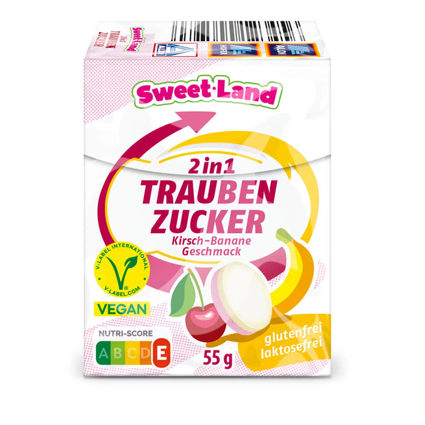 Traubenzucker Duo 2 x 55 g, Kirsche