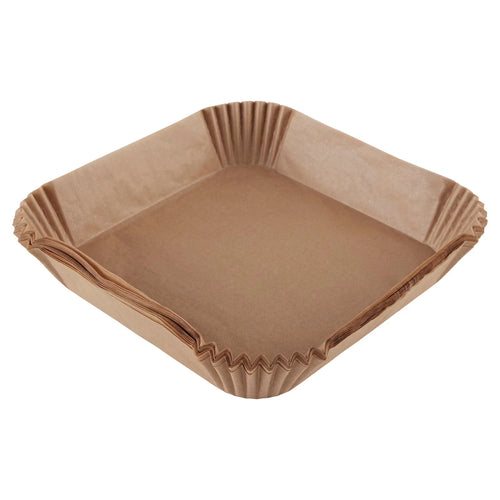 Backpapier Heißluftfritteuse, Quadratisch 30er
