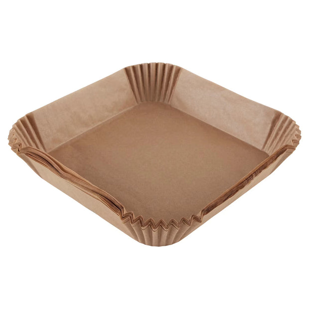 Backpapier Heißluftfritteuse, Quadratisch 30er