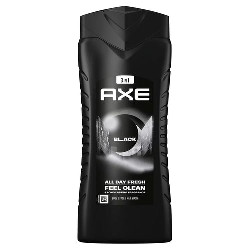 3-in-1 Duschgel 400 ml, Black