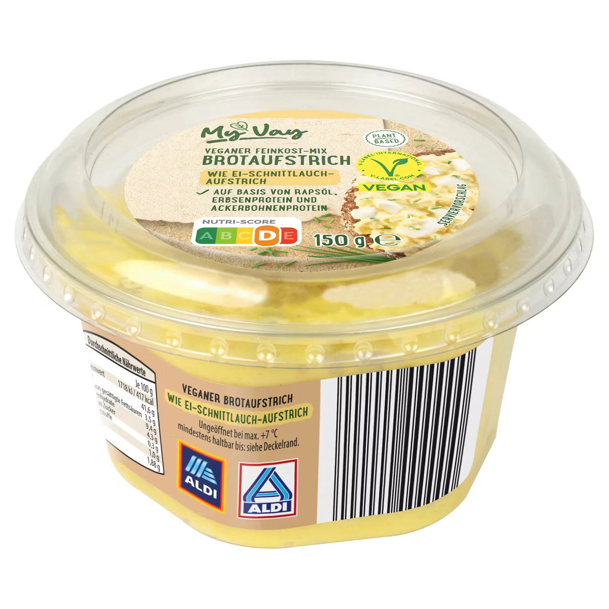Veganer Feinkost-Mix 150 g, Ei-Schnittlauch