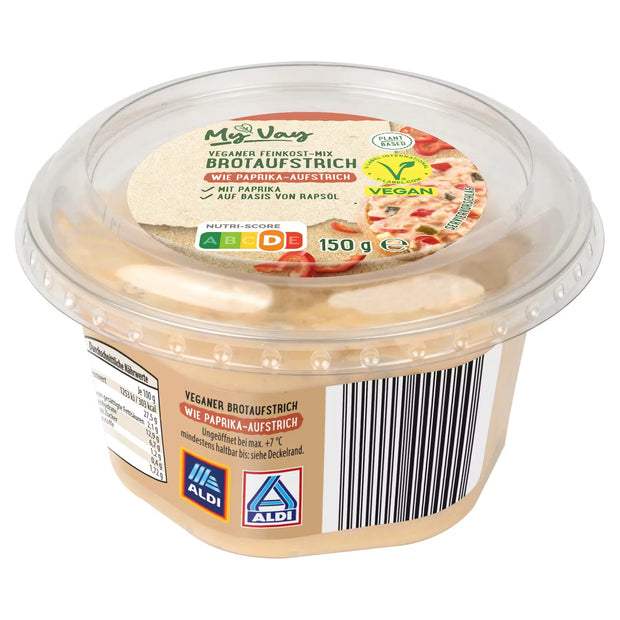 Veganer Feinkost-Mix 150 g, Paprika