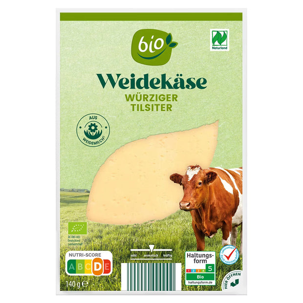 Bio-Weidekäse 140 g, Würziger Tilsiter