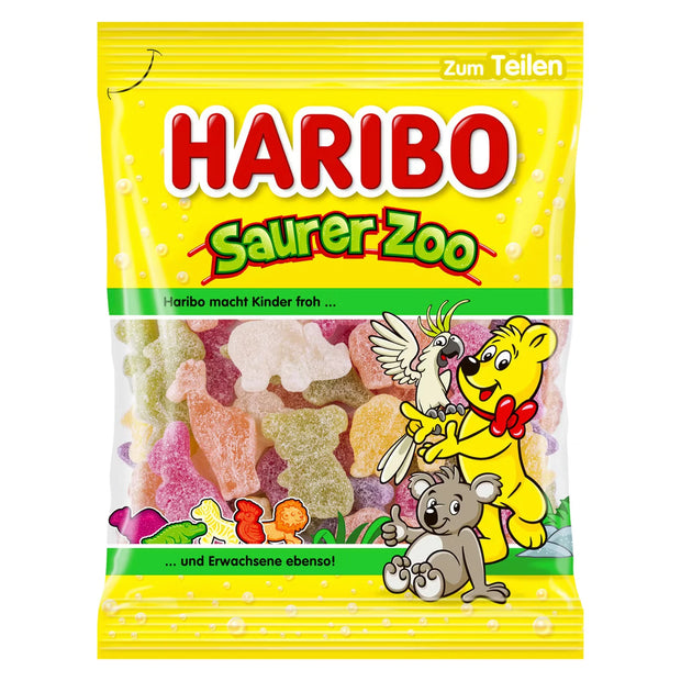 Fruchtgummi 175 g, Saurer Zoo
