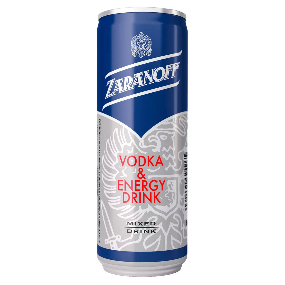 RTD can Vodka and Gin 0,33 l, Vodka Energy