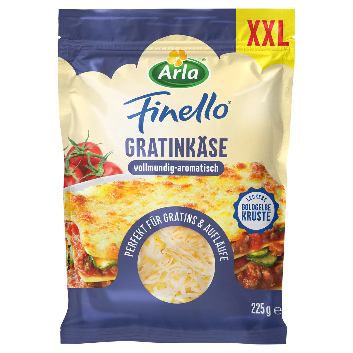 Finello XXL 225 g, Gratinkäse
