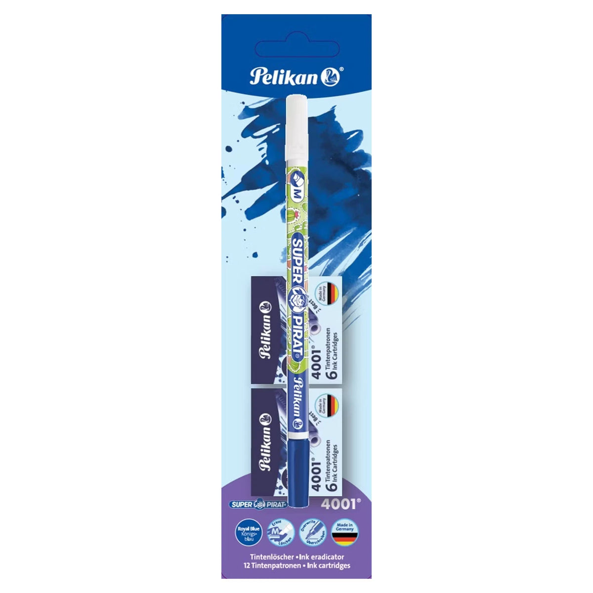 Pelikan-Sortiment, Patronen + Tintenlöscher