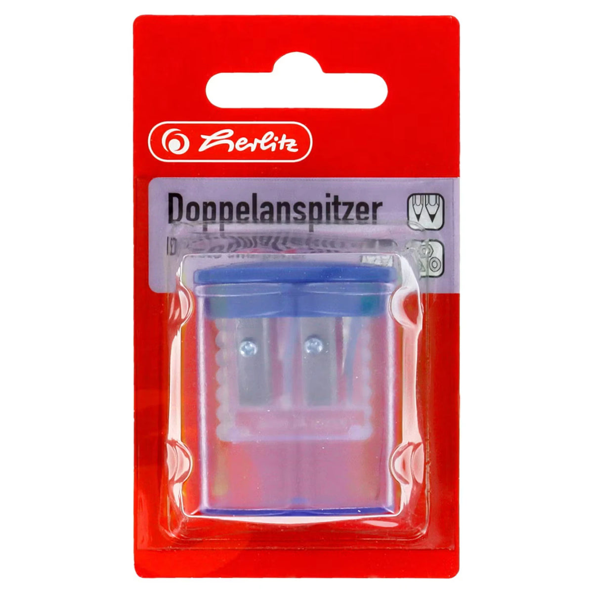 Schreibwaren, Spitzer rund, Blau