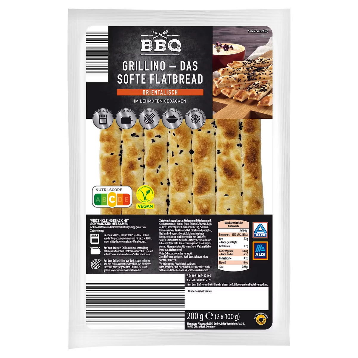 Grillino 200 g, Orientalisch