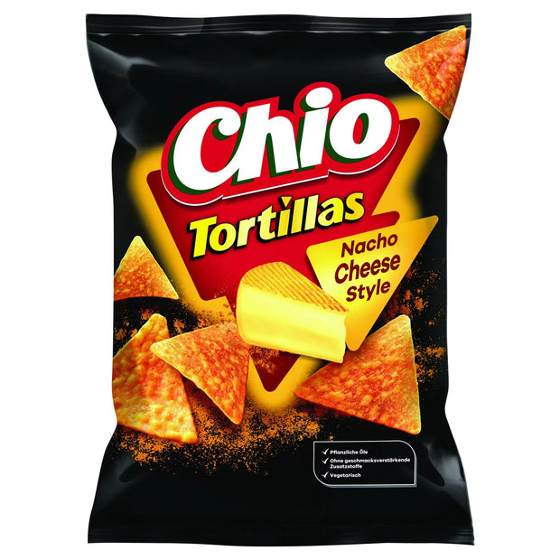 Tortillas 110 g, Nacho Cheese