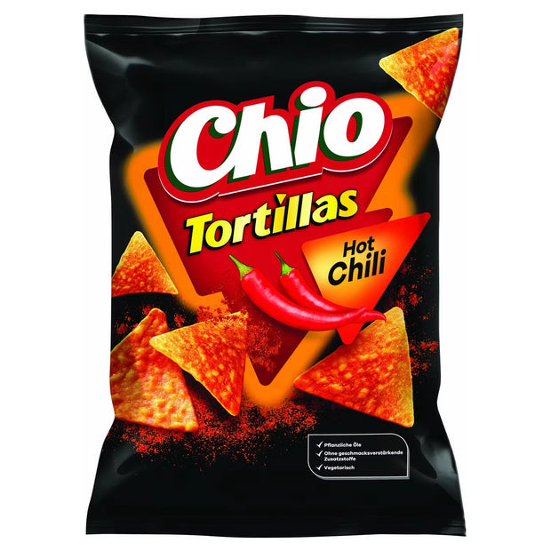 Tortillas 110 g, Hot Chili