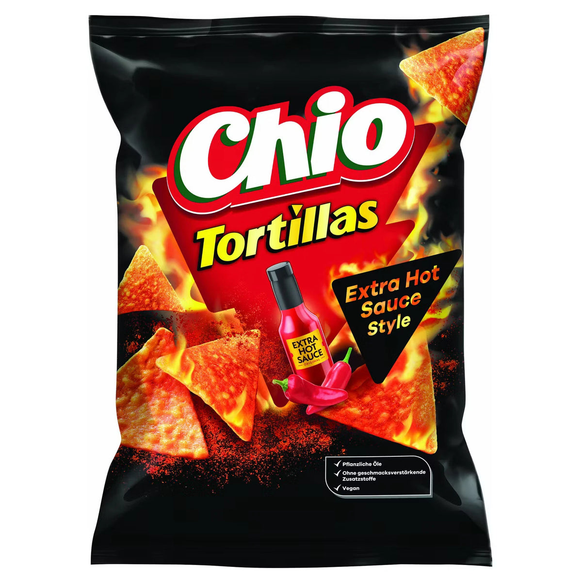 Tortillas 110 g, Scharfe Soße