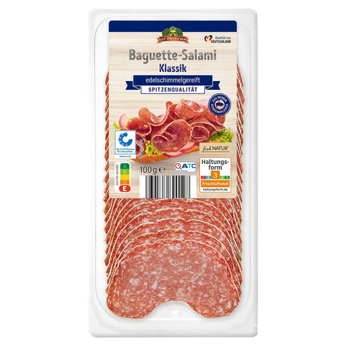 Baguette Salami 100 g, Classic