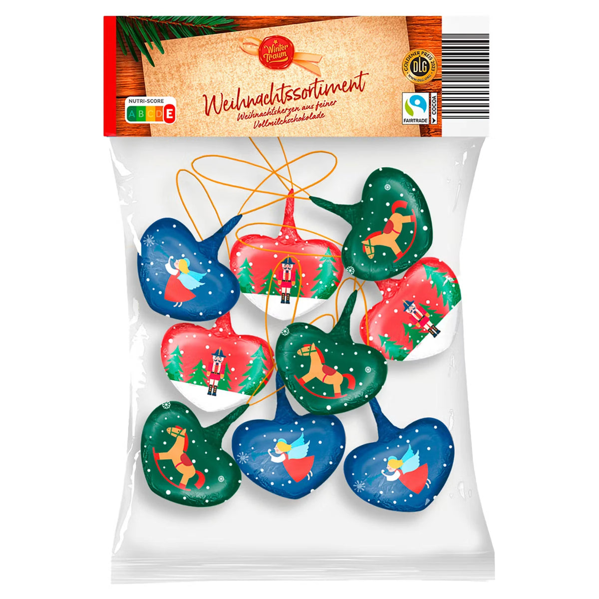 Weihnachtsfiguren 100 g, Herzen