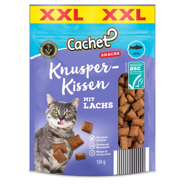 Knusperkissen 150 g, Lachs