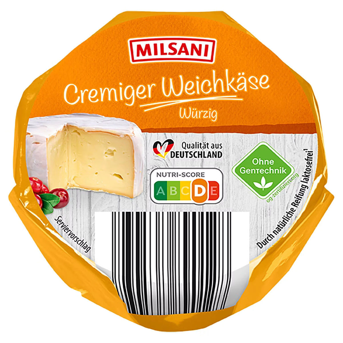 Weichkäse Minitorte 50 % Fett 150 g, Würzig