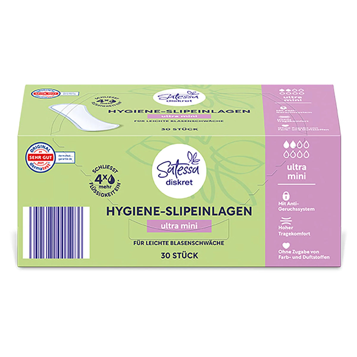 Hygiene-Slipeinlagen 30 Stück, Ultra Mini