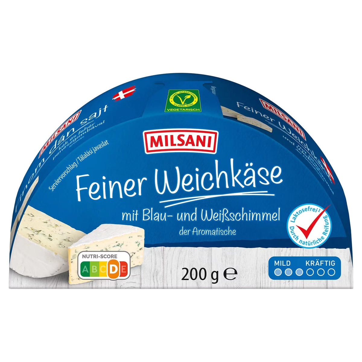 Feiner Weichkäse mit Blauschimmel, 200 g, der Aromatische