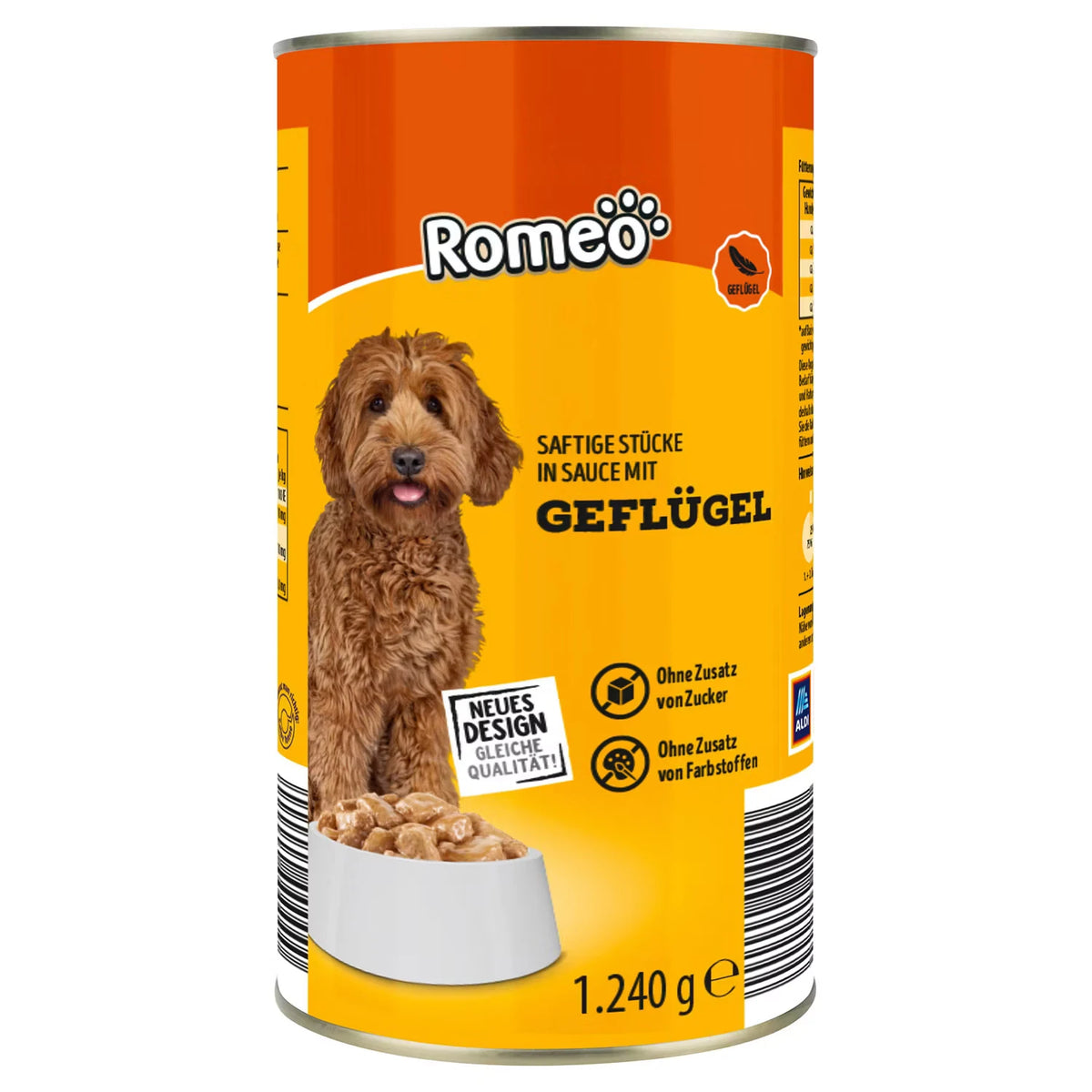 Hunde Nassfutter 1,24 kg, Geflügel in Soße