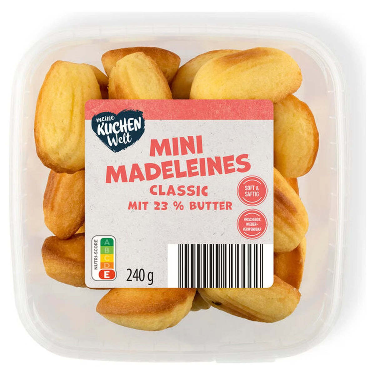 Mini Kuchen 240 g, Mini Madeleines