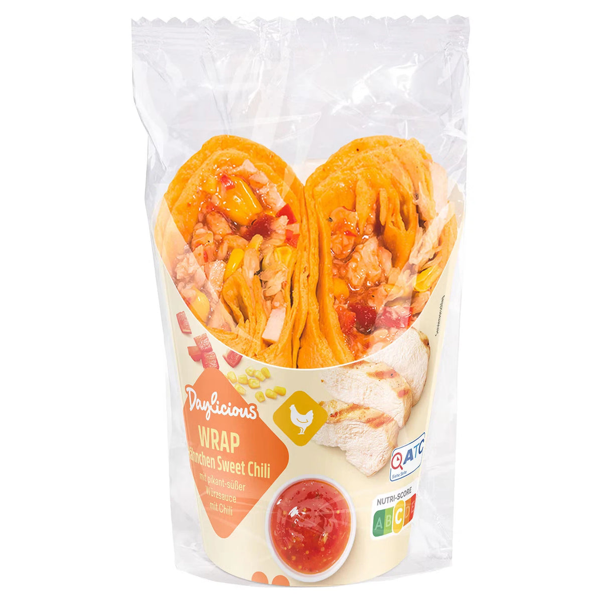 Wraps 190 g, Hähnchen-Sweet Chili