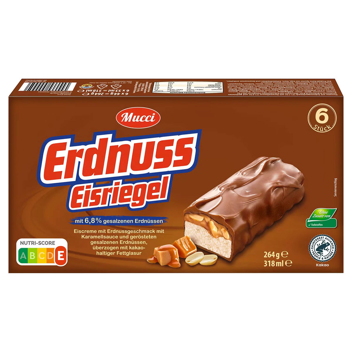 Eisriegel 318 ml, Schoko Erdnuss
