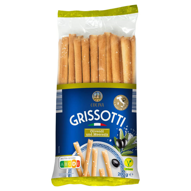 Grissotti 200 g, Olivenöl-Meersalz