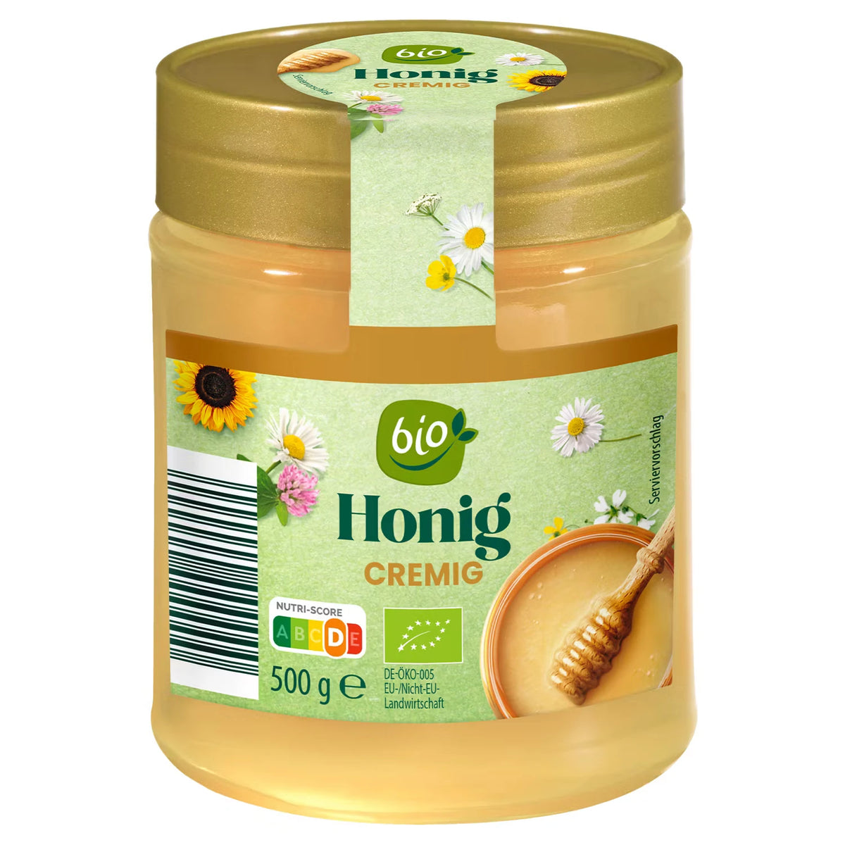 Bio-Honig 500 g, Cremig
