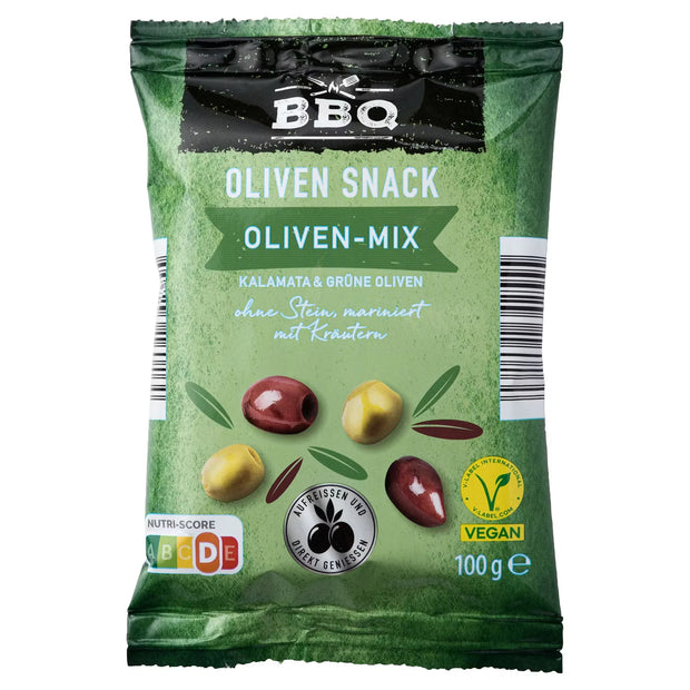 Olivensnack 100 g, Oliven-Mix