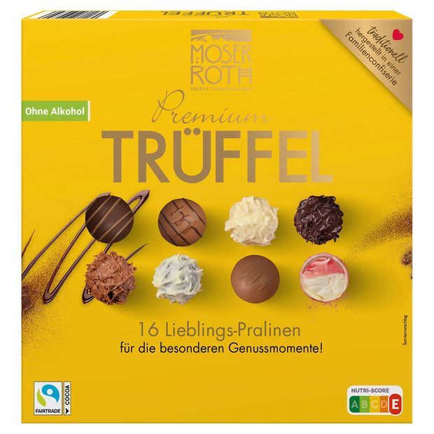 Schokoladen Trüffel Pralinen 200 g, Frühling ohne Alkohol