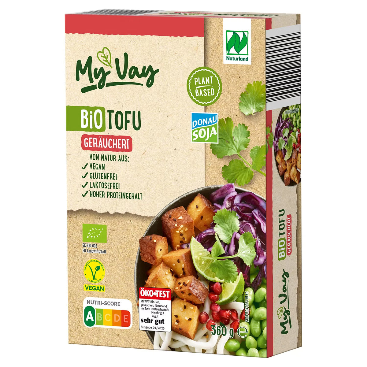 Bio-Tofu, Geräuchert 360 g