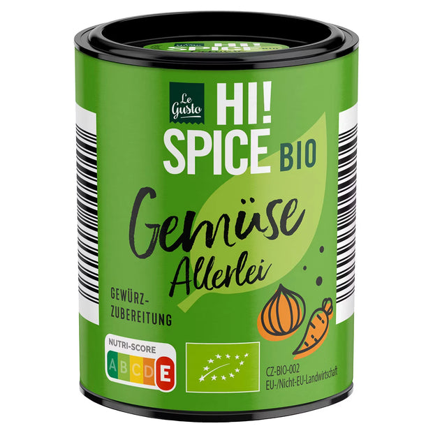 Bio-Hi! Spice Gewürzmischungen 75 g, Gemüse Allerlei