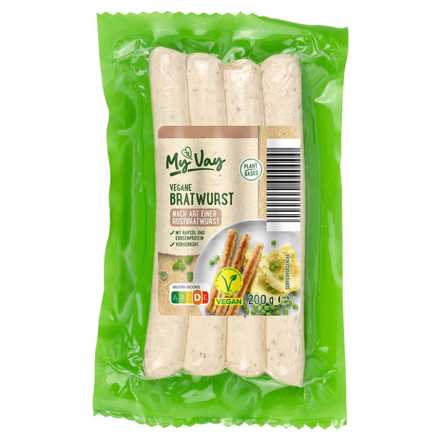 Vegane Bratwurst 200 g, Bratwurst