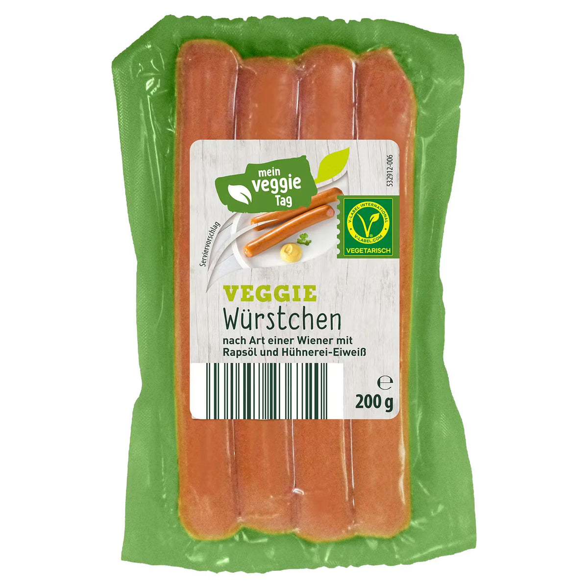 Veggie Würstchen 200 g, Wiener Art