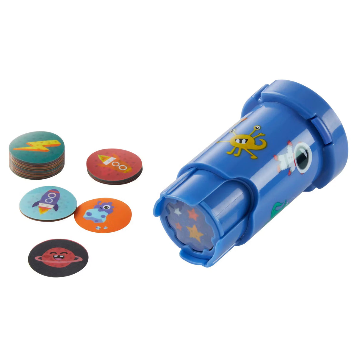 Stempel-Set, Sticker Blau