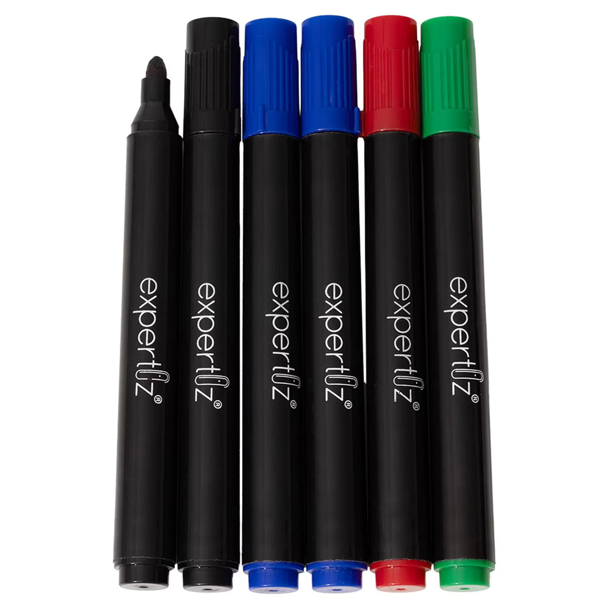 Permanent-/Whiteboardmarker, Permanent, Rundspitze, Bunt