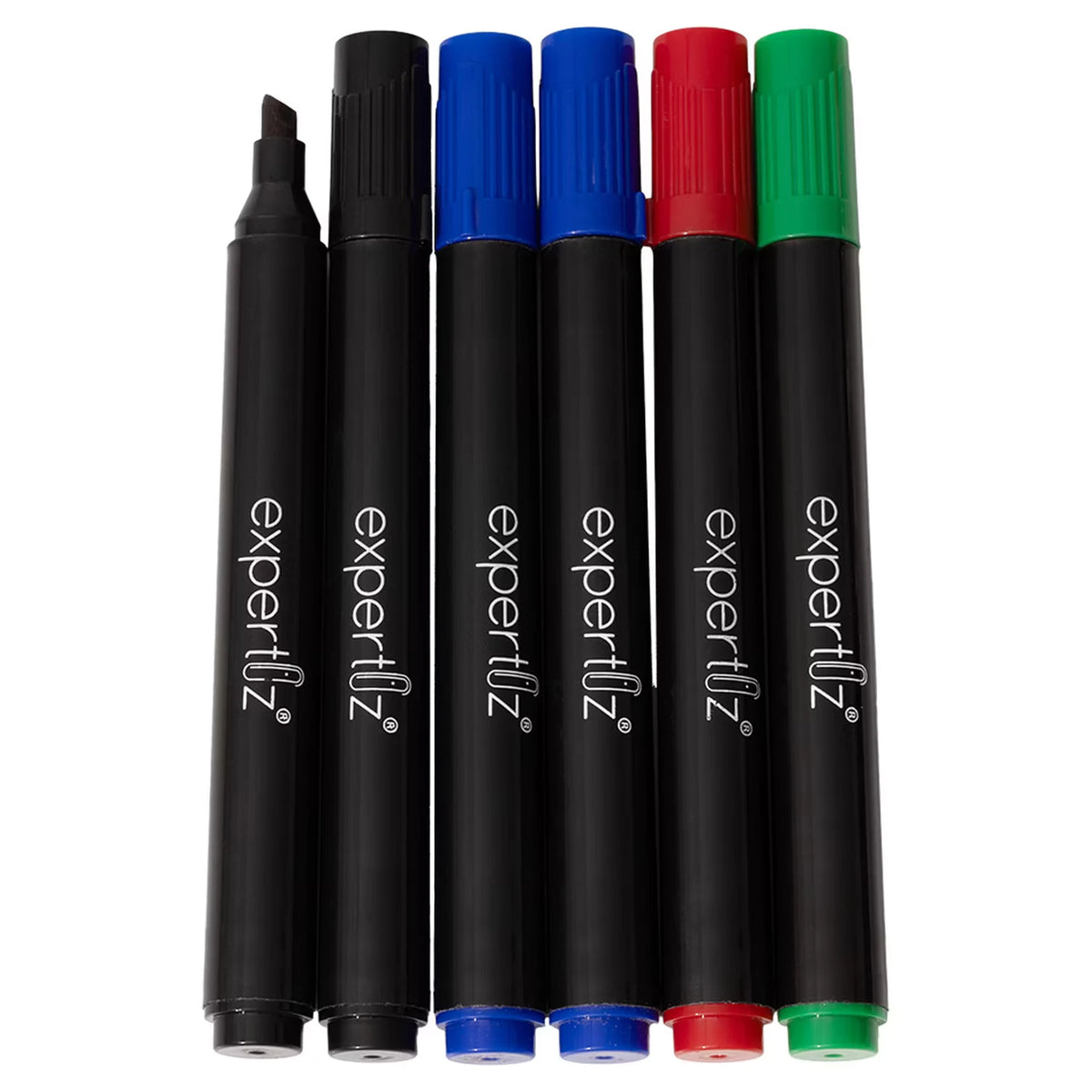 Permanent-/Whiteboardmarker, Permanent, Keilspitze, Bunt
