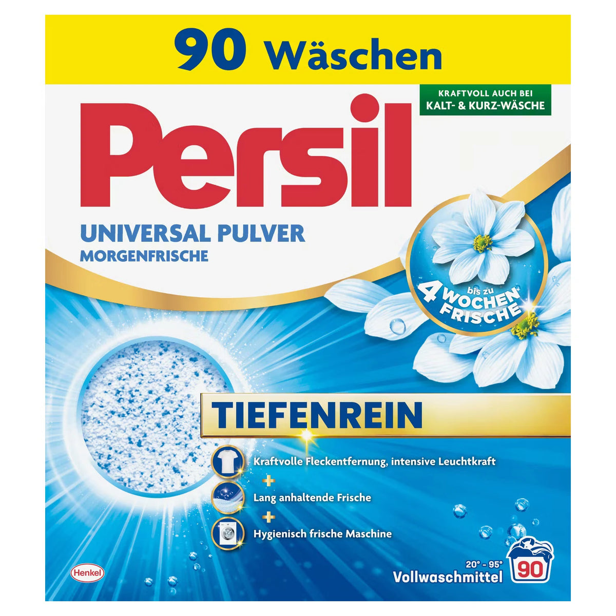 Discs, Pulver oder Gel, Universal Pulver, Morgenfrische 90 WL