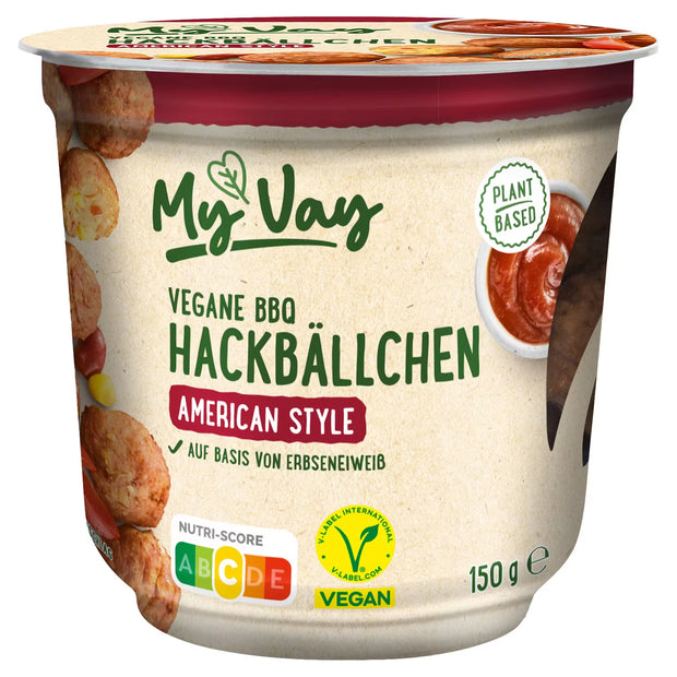 Vegane Snacks 150 g, BBQ-Bällchen