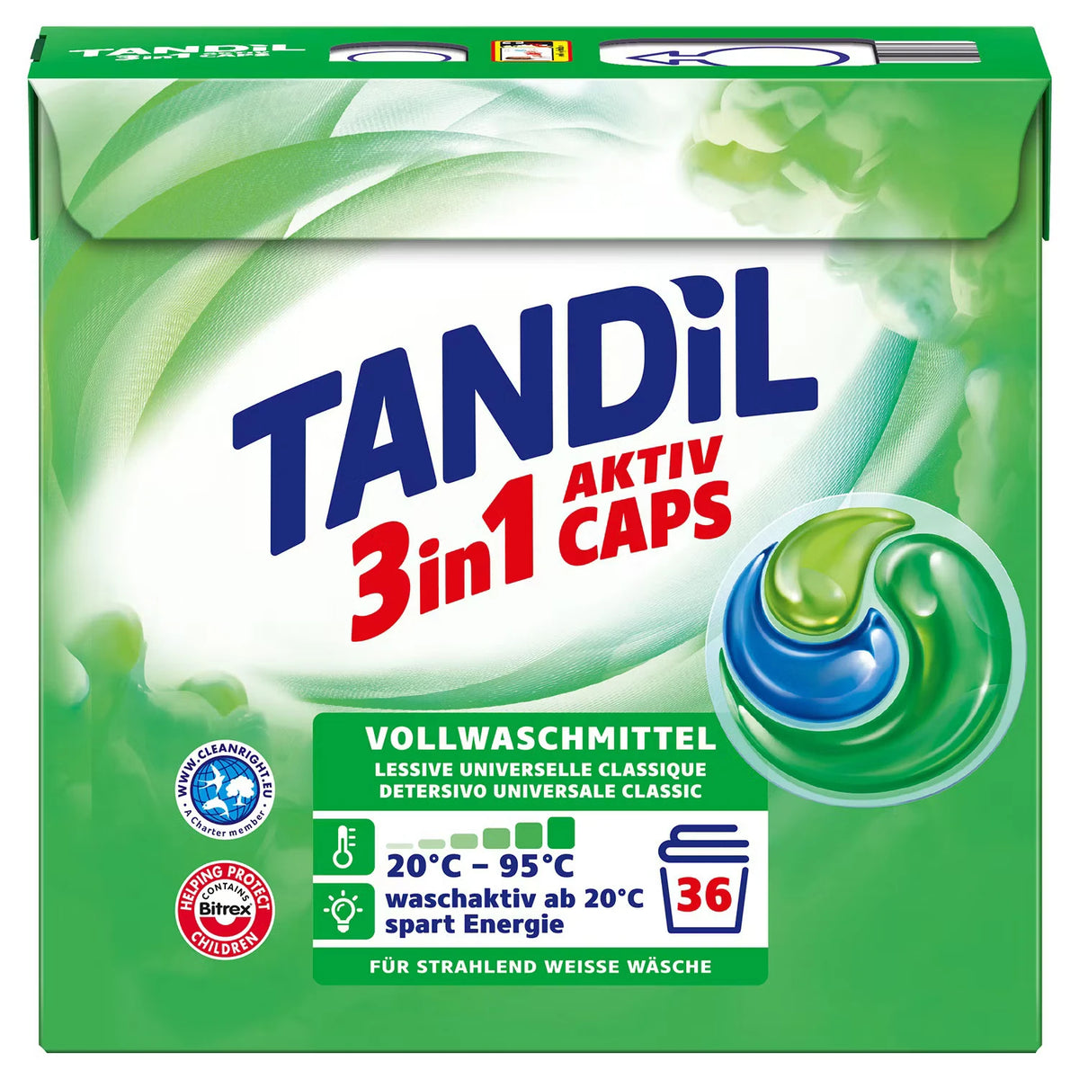 Caps 3-in-1 36 Stück, Universal