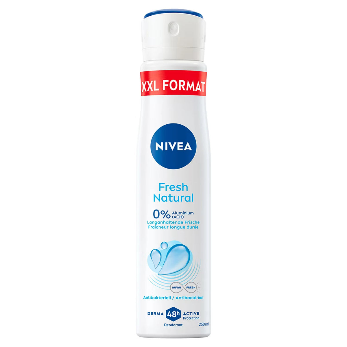Deo Spray 250 ml, Fresh Natural